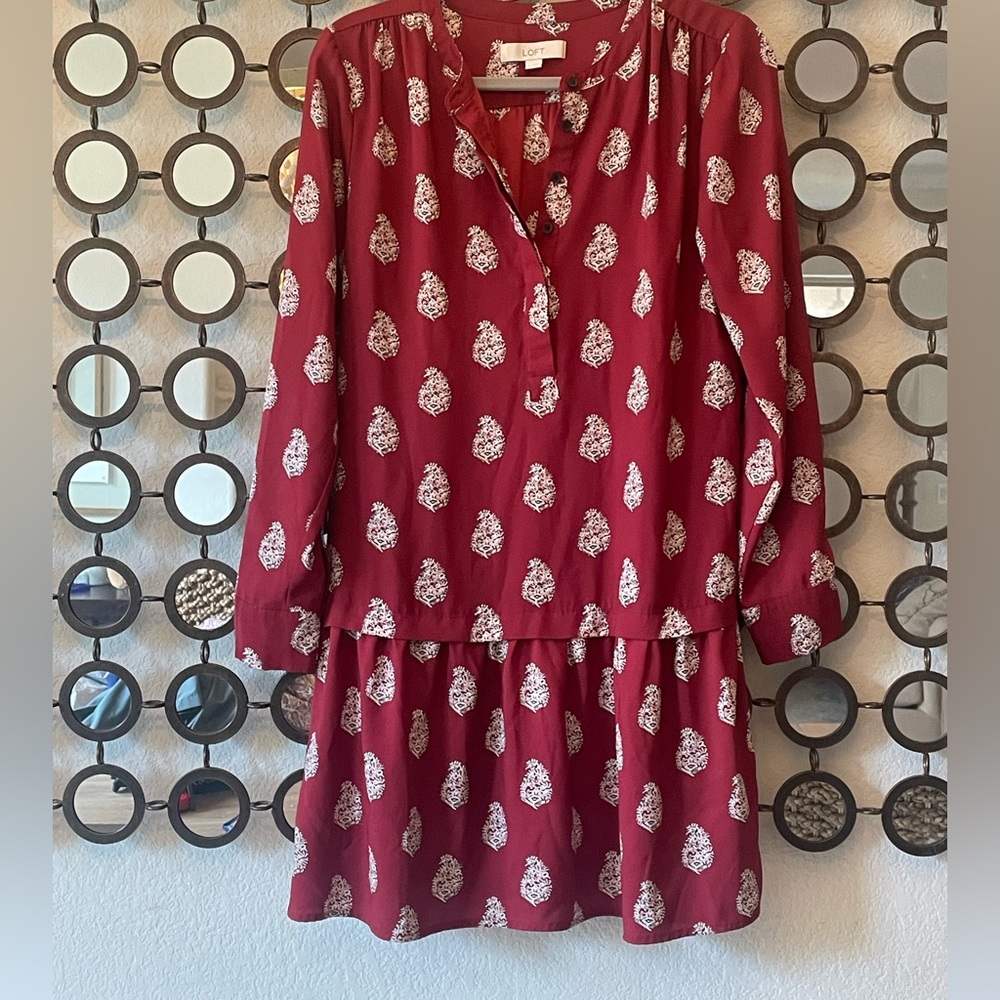 Loft swing dress, size small, excellent used condition
